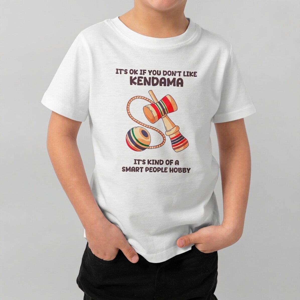 Camiseta de algodón para niños personalizada con texto - Smart hobby