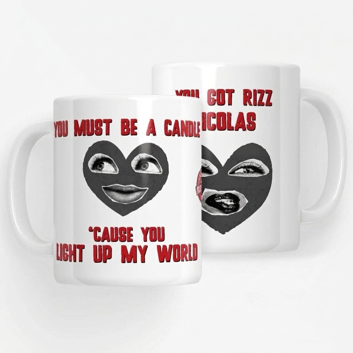 Taza personalizada con mensaje - Rizzler Boyfriend