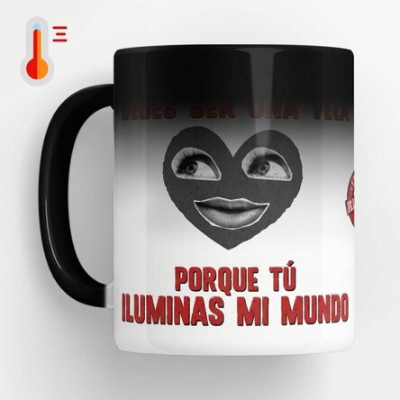 Taza termosensible personalizada con mensaje - Rizzler Boyfriend