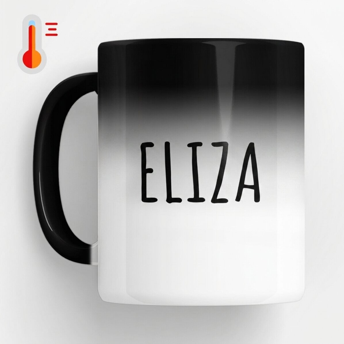 Taza termosensible personalizada con nombre