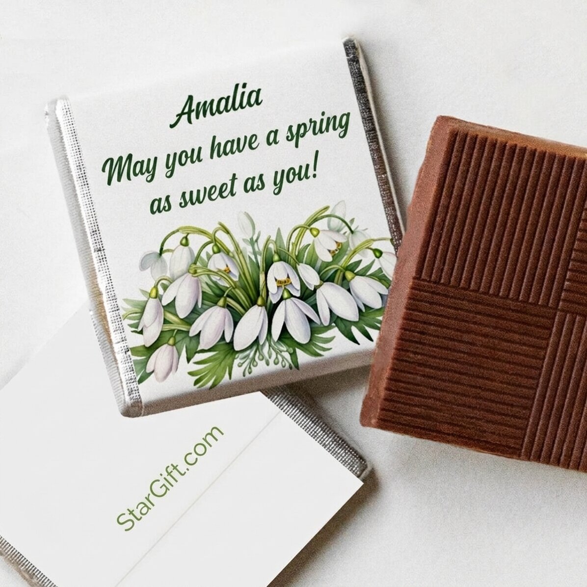 Mini bombón personalizado con mensaje - Ghiocel