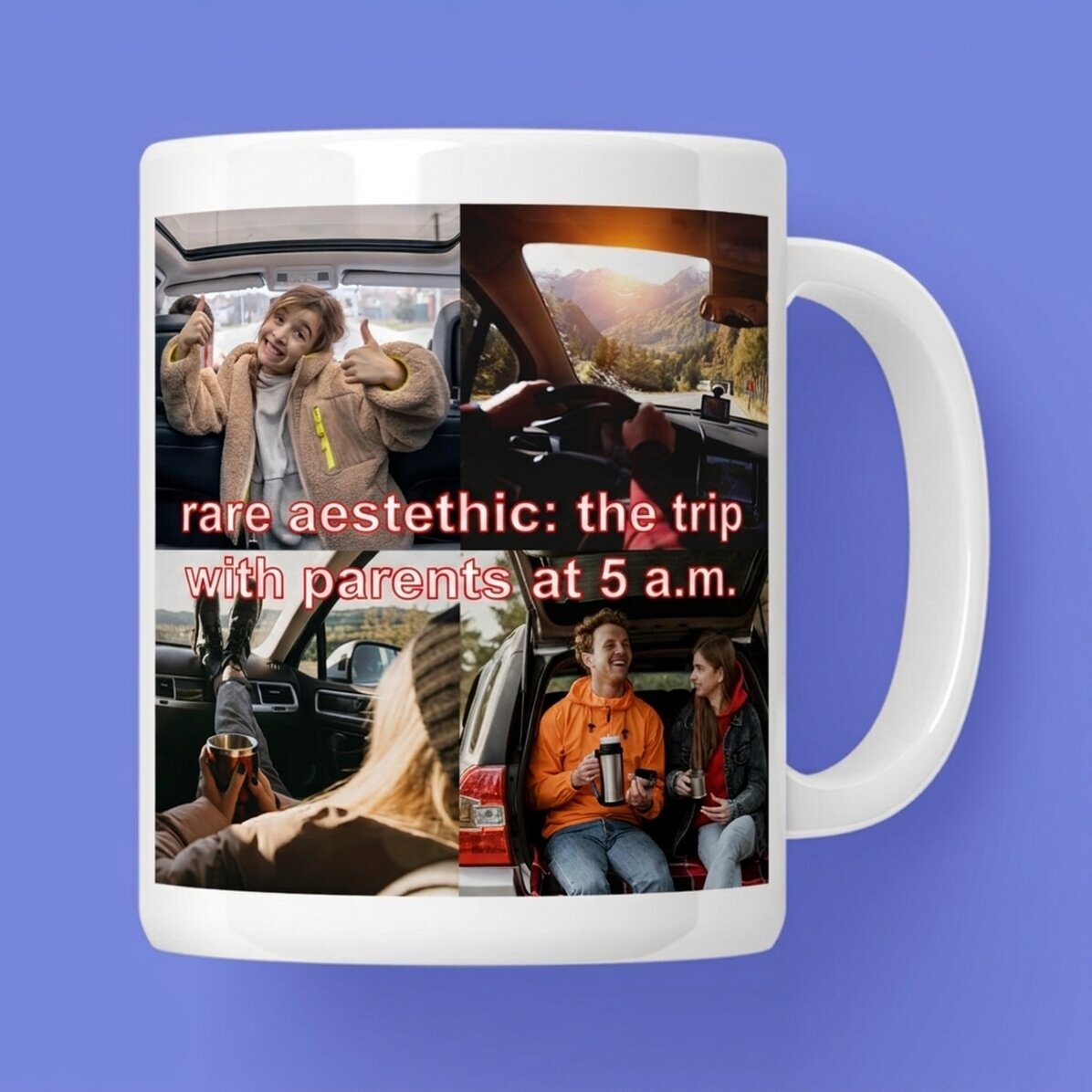 Taza personalizada con fotos y texto - Rare aestethic