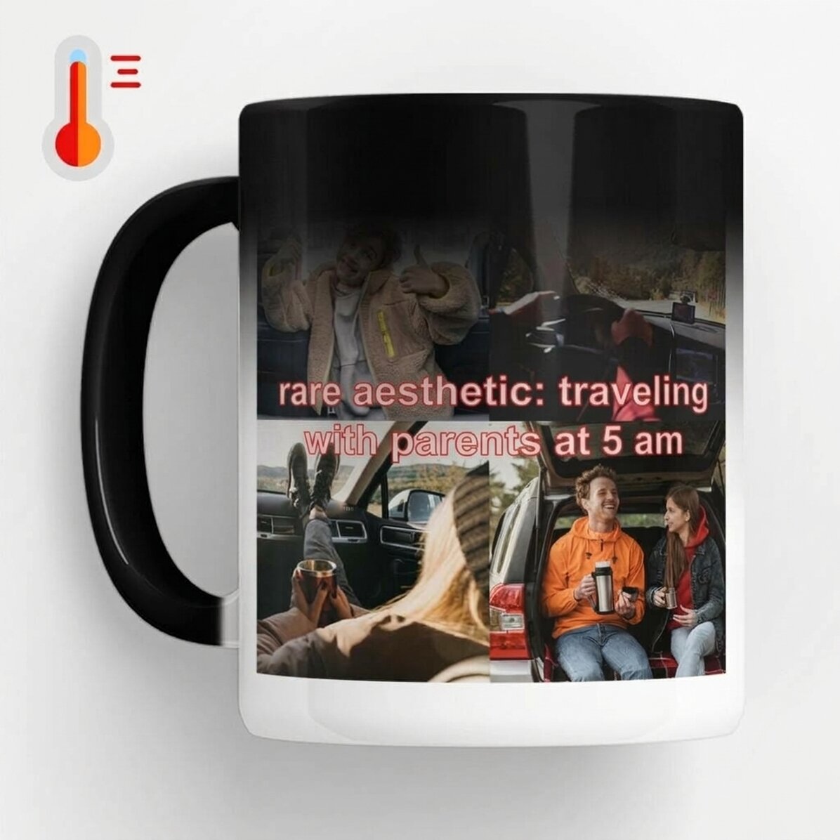 Taza termosensible personalizada con fotos y texto - Rare aestethic