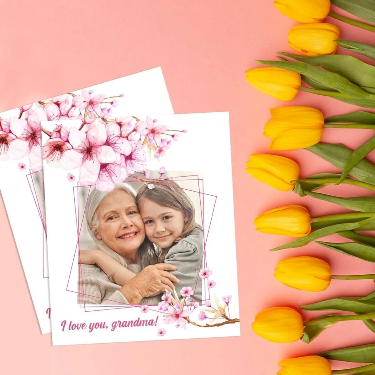 Foto personalizada de 10 x 12 cm con una imagen - Primavera