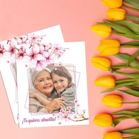 Foto personalizada de 10 x 12 cm con una imagen - Primavera
