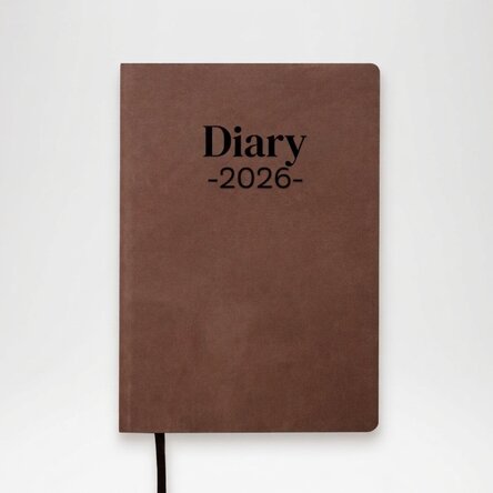 Agenda de piel personalizada - Planificador