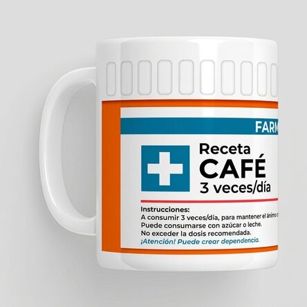 Taza con mensaje - Prescriptie