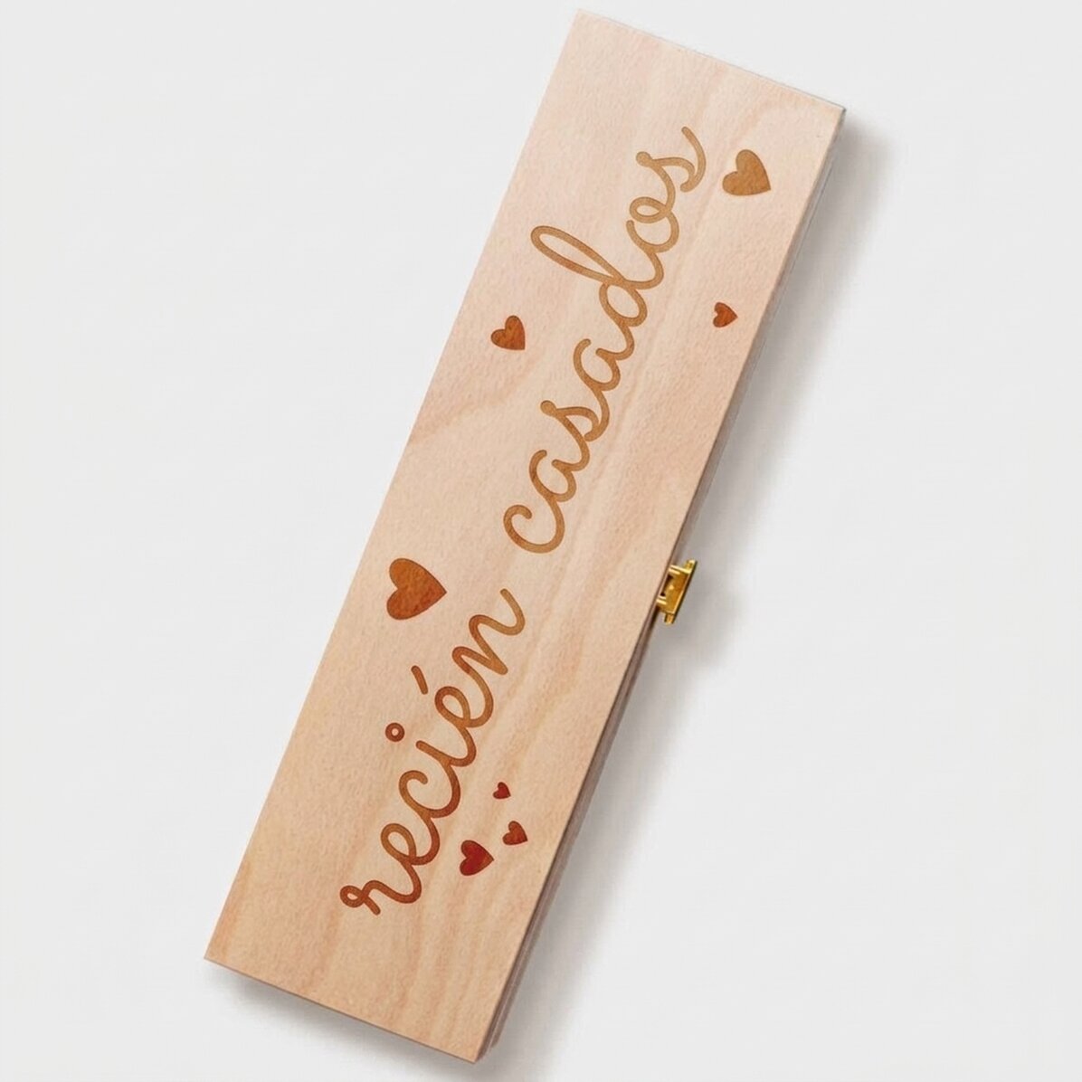Caja de vino - «Just married»