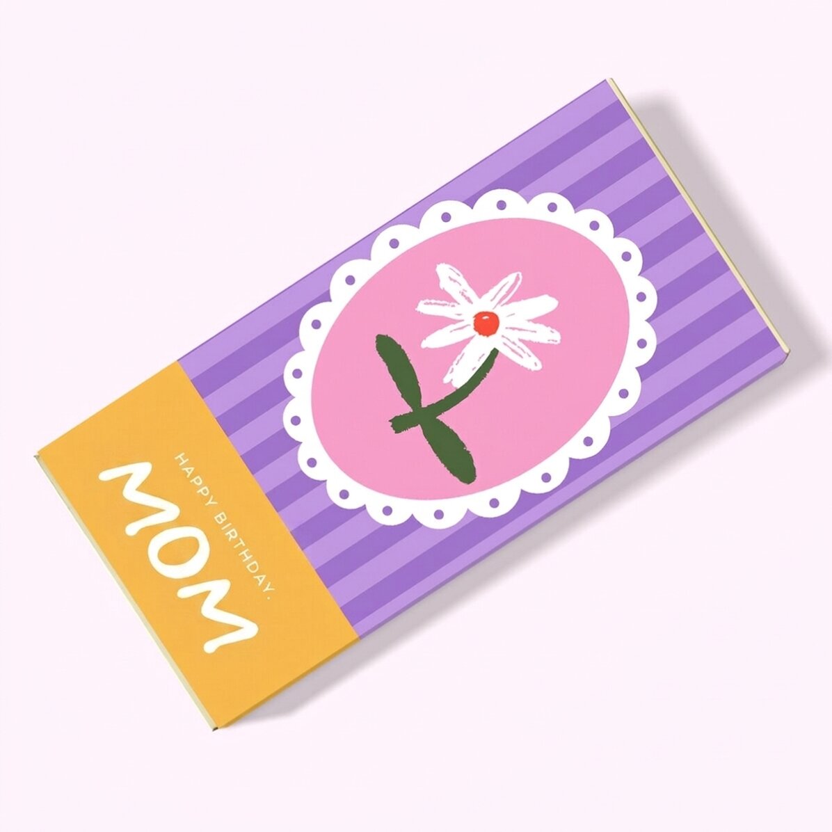 Chocolate personalizado con texto - Primavera