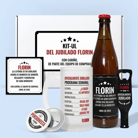 Lote de regalo personalizado - La leyenda se ha retirado