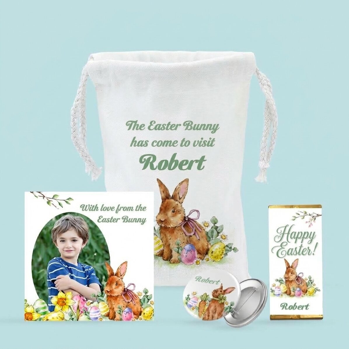 Lote de regalo de Pascua - Conejito de Pascua