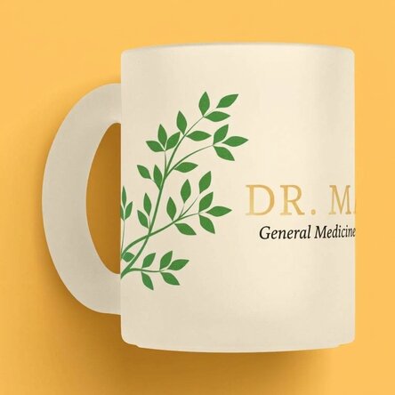 Taza personalizada con texto - Golden Doctor