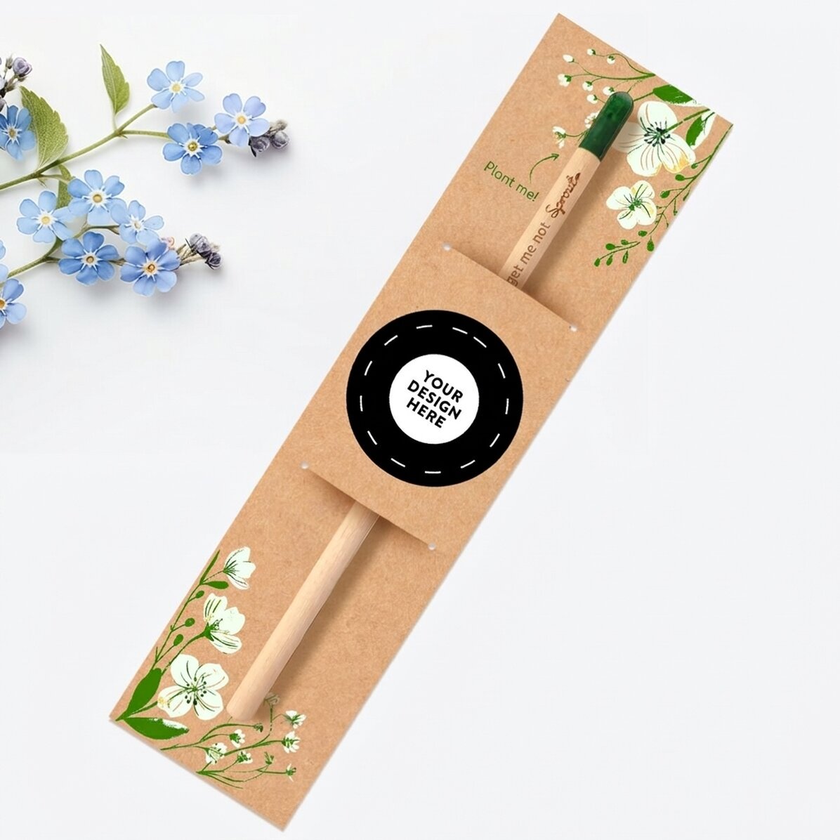Lápiz plantable personalizado con tu diseño