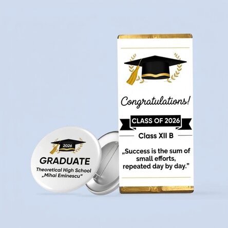 Lote de regalo personalizado para las promociones de graduados