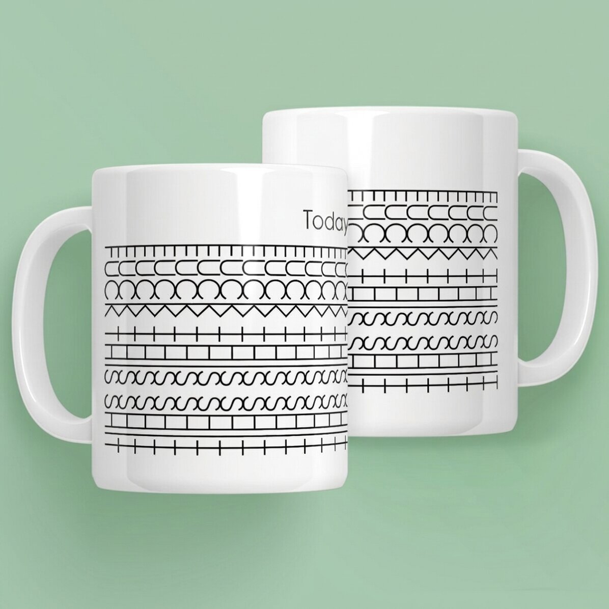 Taza personalizada con texto - Mensaje oculto