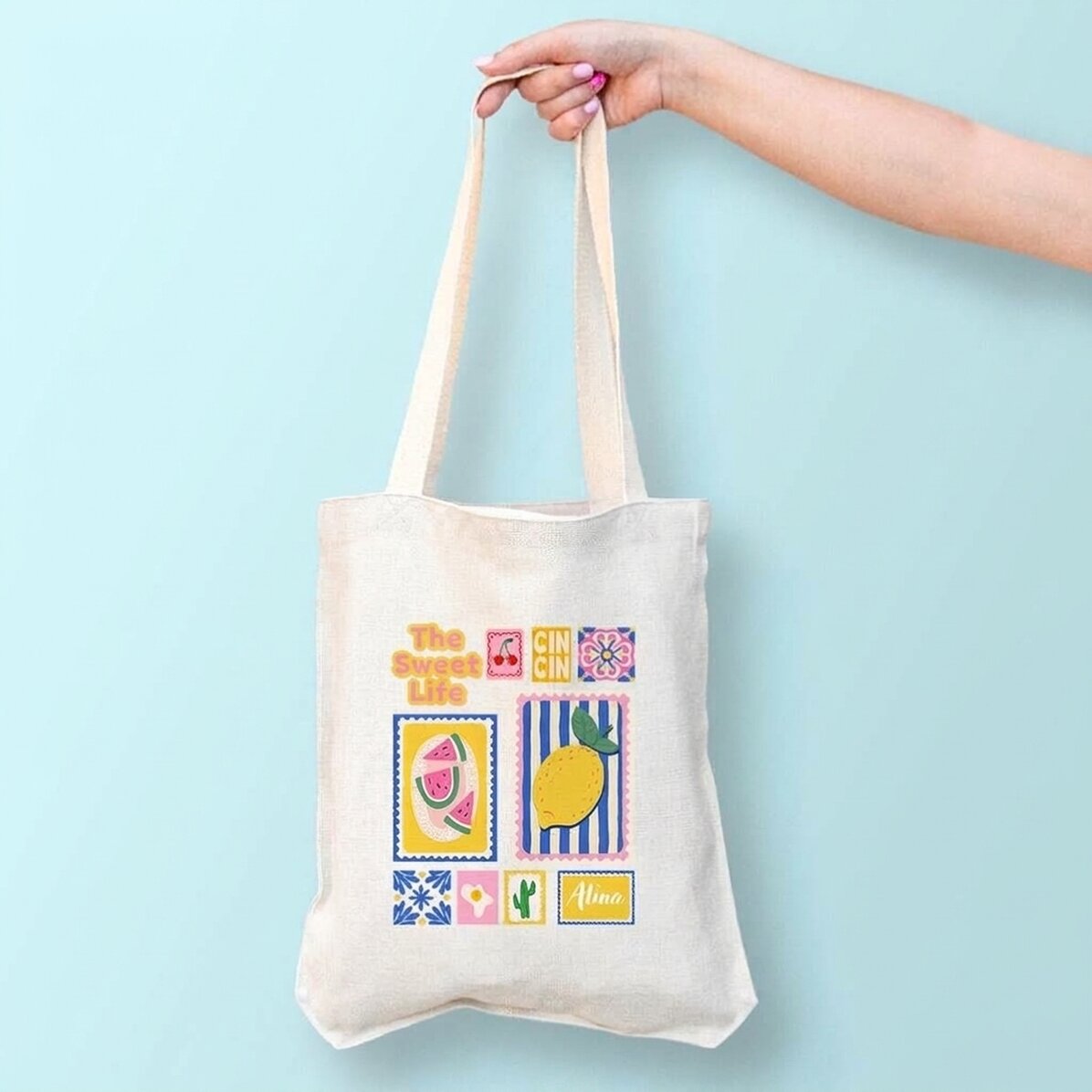 Bolso personalizado con nombre - Summer