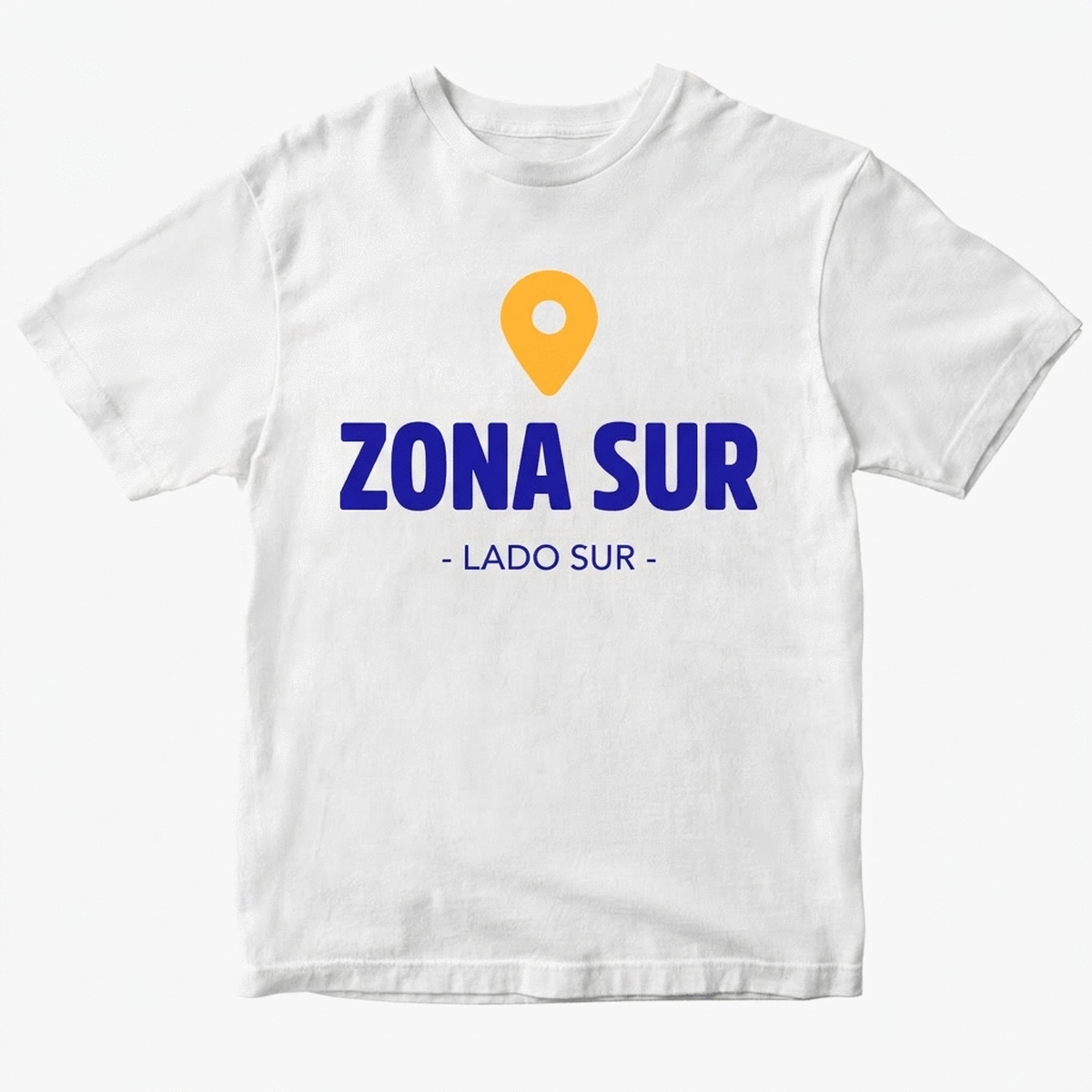 Camiseta de algodón personalizada con el nombre de tu barrio