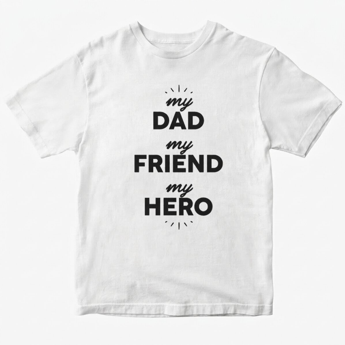 Camiseta de algodón personalizada con texto - My person