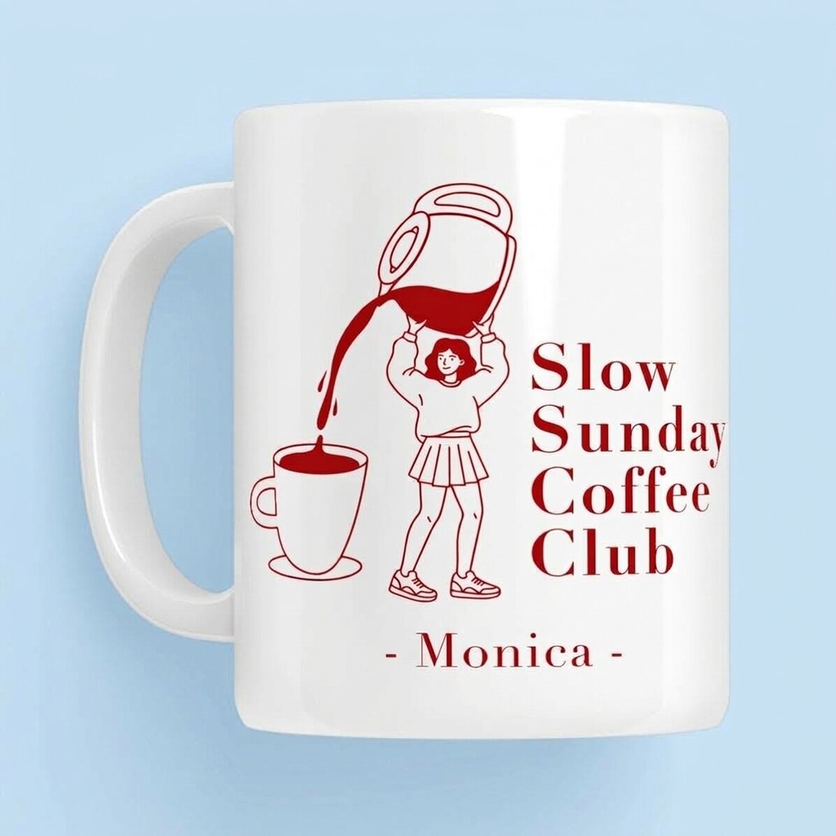 Taza personalizada con texto - Coffee Club
