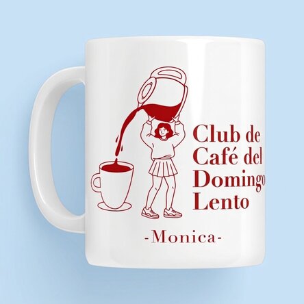 Taza personalizada con texto - Coffee Club