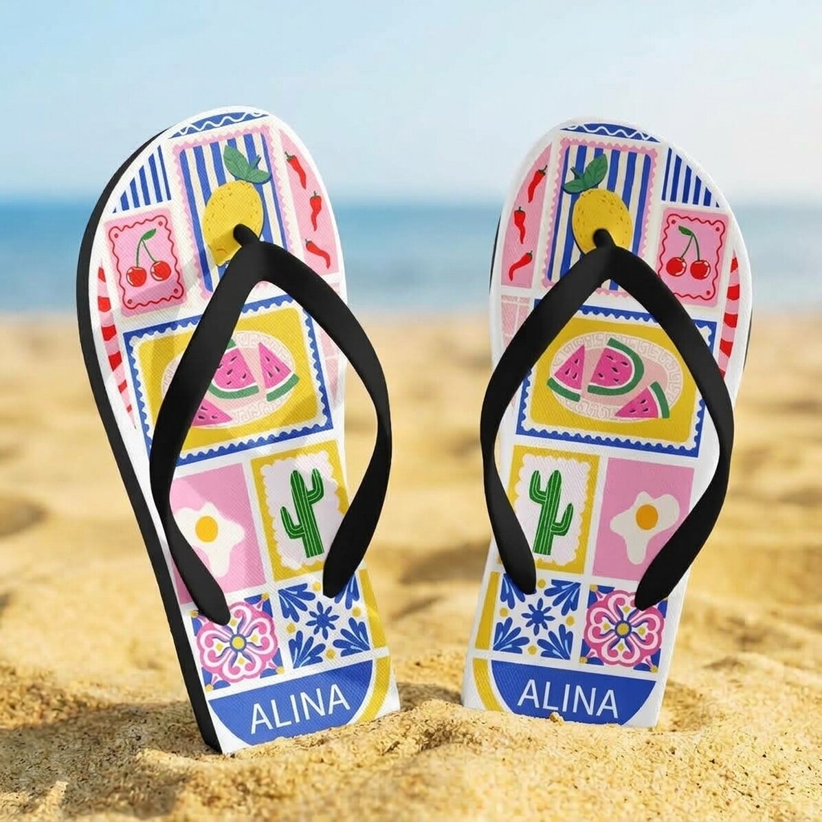 Chanclas personalizadas con nombre - Summer