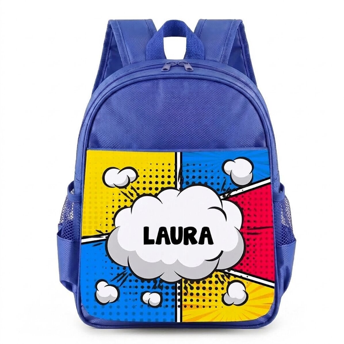 Mochila escolar personalizada con texto - Cómics