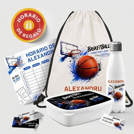 Equipación personalizada para el colegio - Baloncesto