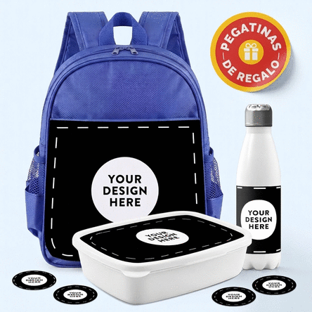 Set personalizado para la guardería o el colegio con tu diseño