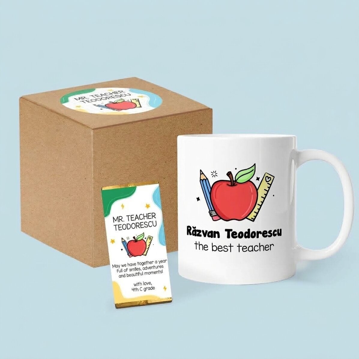 Lote de regalo personalizado para el nuevo curso escolar - Profesores/maestros
