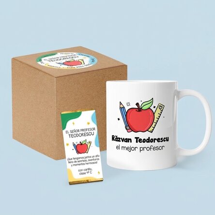 Lote de regalo personalizado para el nuevo curso escolar - Profesores/maestros
