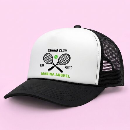Gorra personalizada con mensaje - Tenis