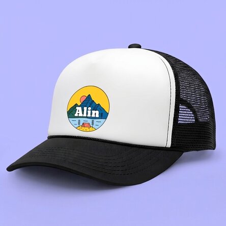 Gorra personalizada con nombre - Camping