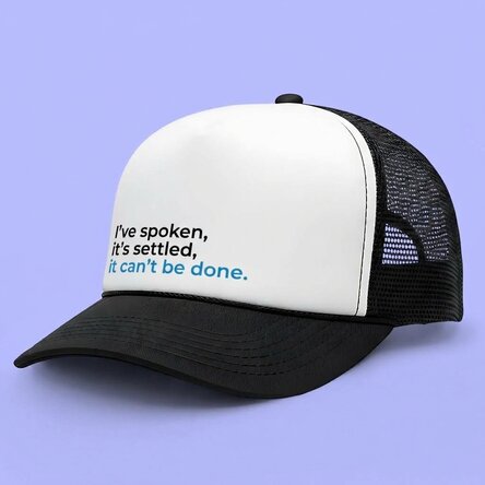 Gorra personalizada con texto - Divertida