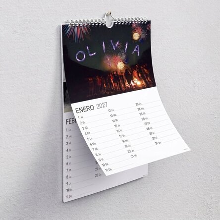 Calendario personalizado - primera edición
