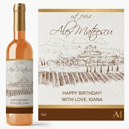 Vino personalizado - añada premium