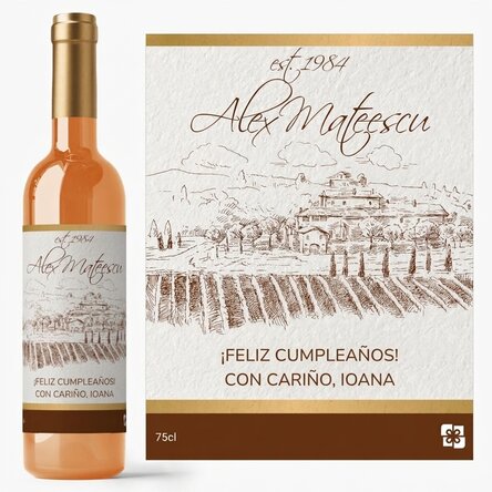 Vino personalizado - añada premium