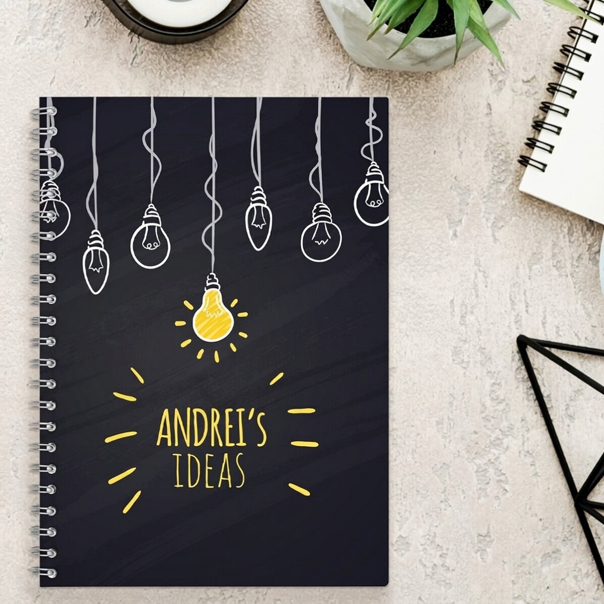 Cuaderno personalizado - Bright Ideas