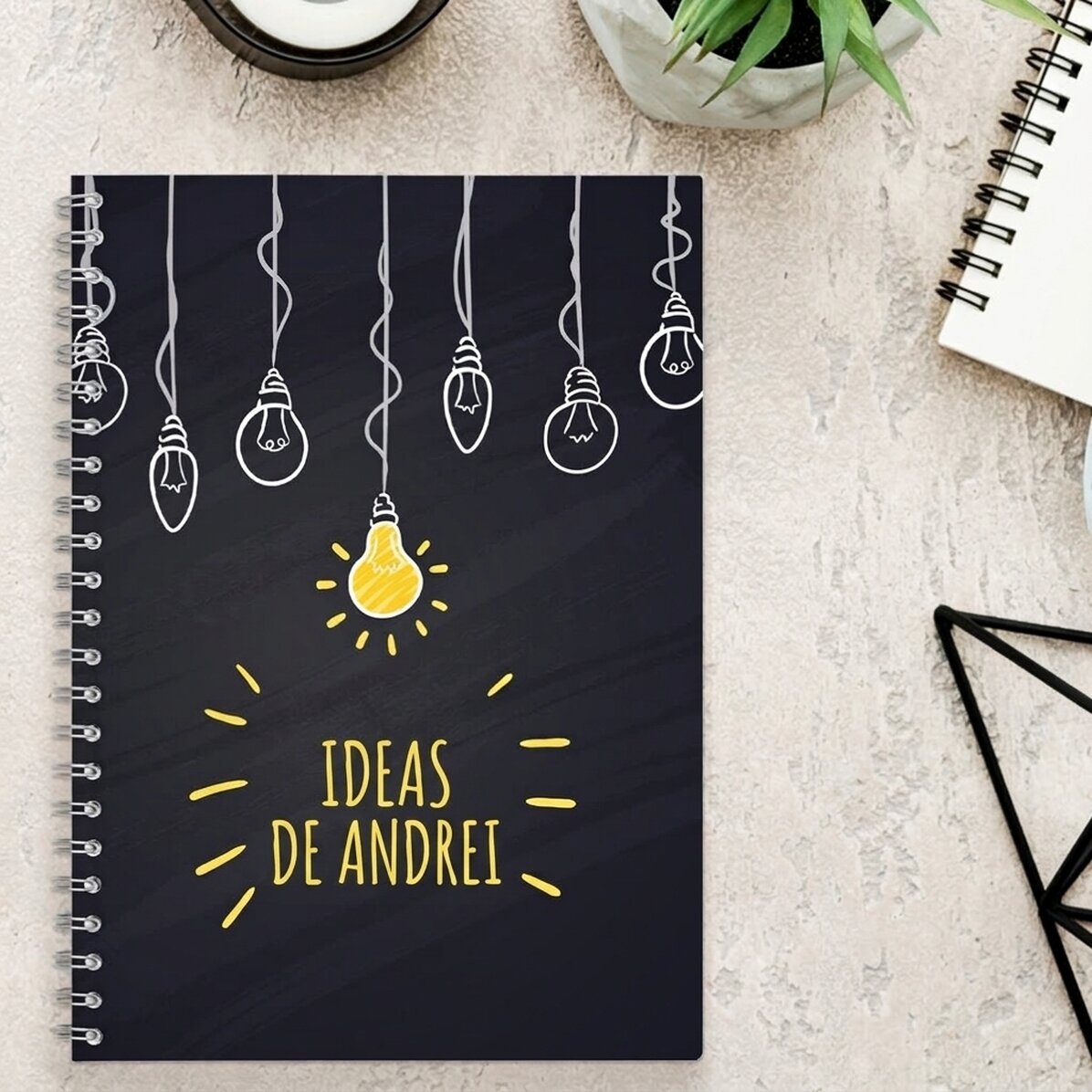 Cuaderno personalizado - Bright Ideas