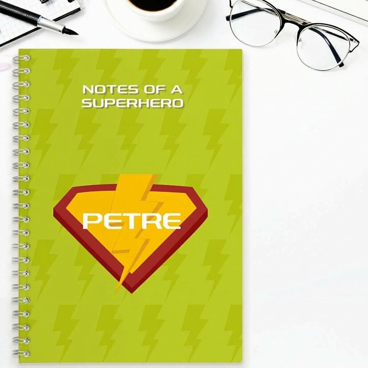 Cuaderno personalizado - Superhéroe