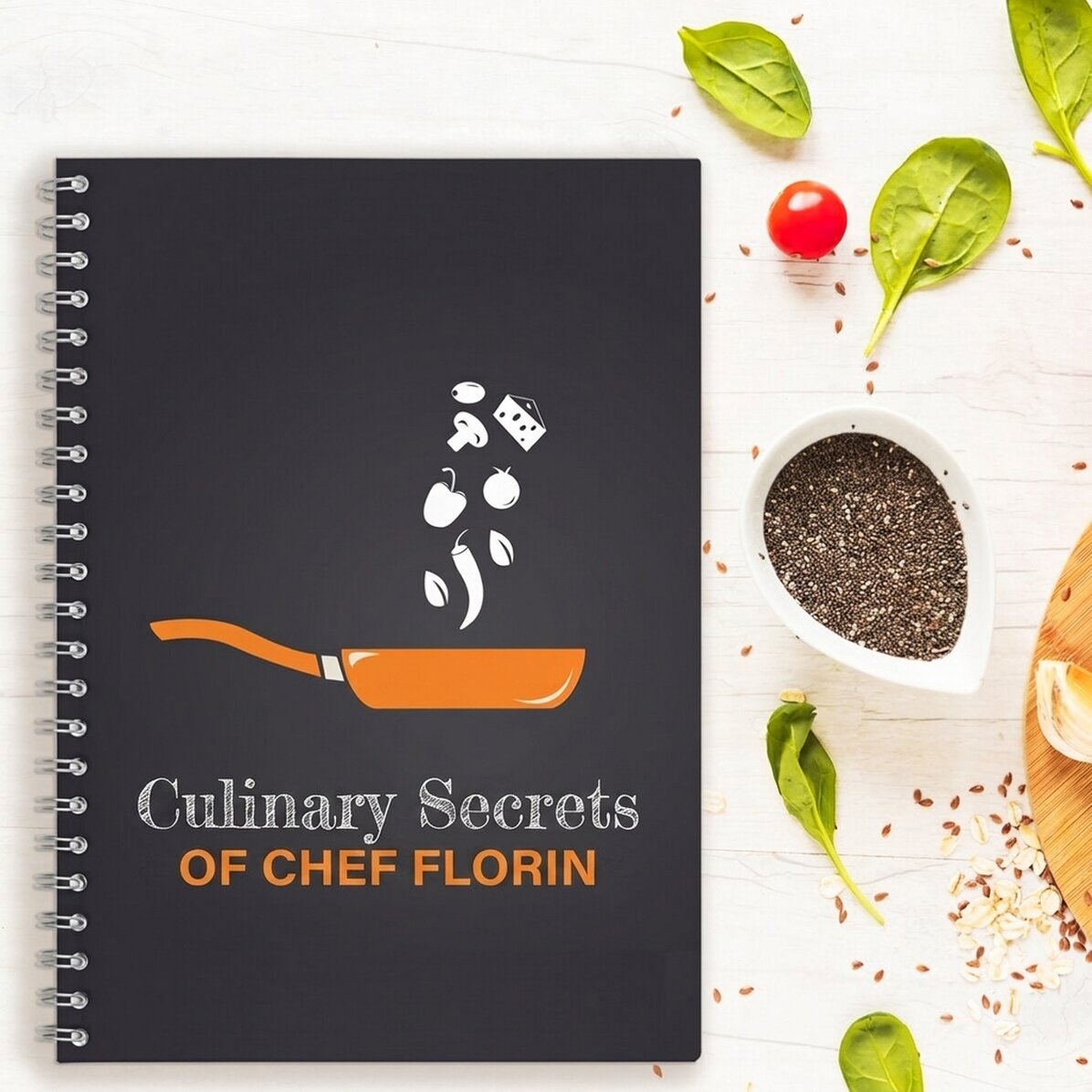 Cuaderno personalizado: «Los secretos de un MasterChef»