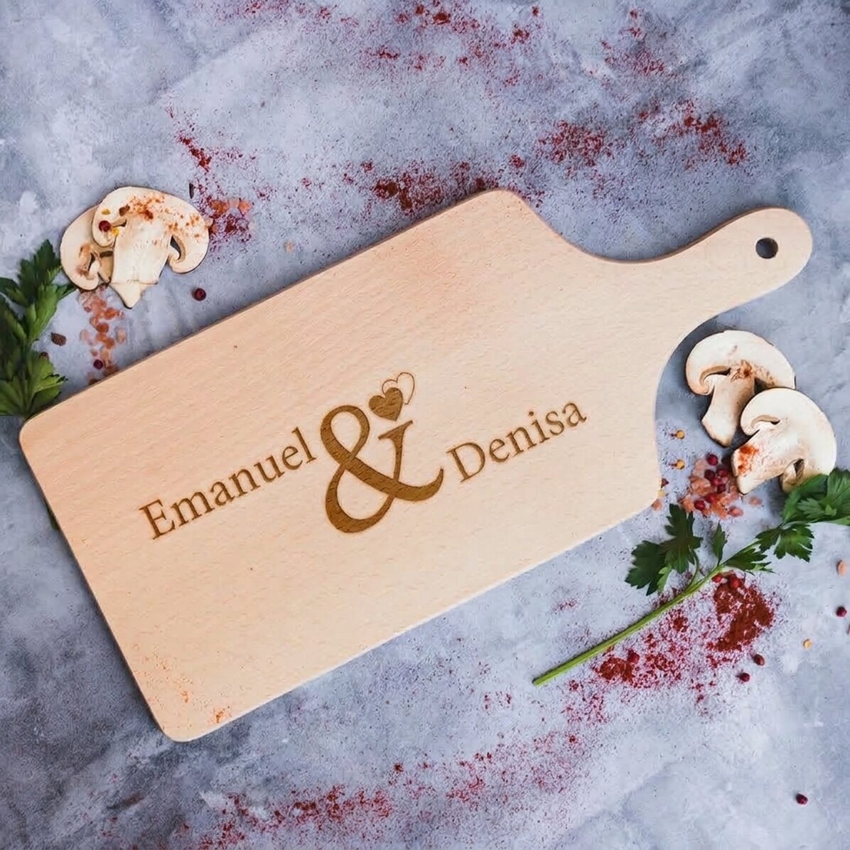 Picadora personalizada - Nombres de pareja