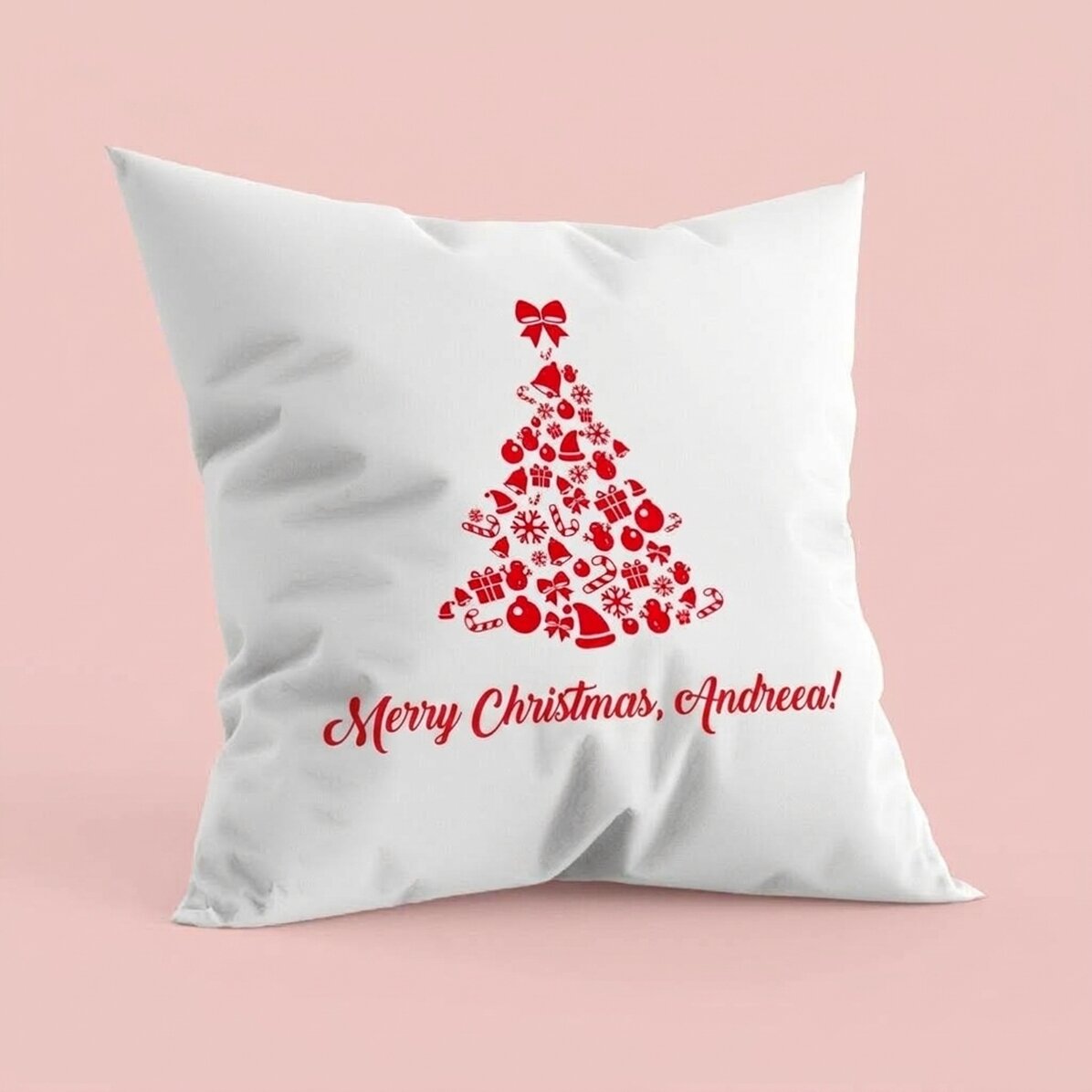 Cojín personalizado - ¡Feliz Navidad!