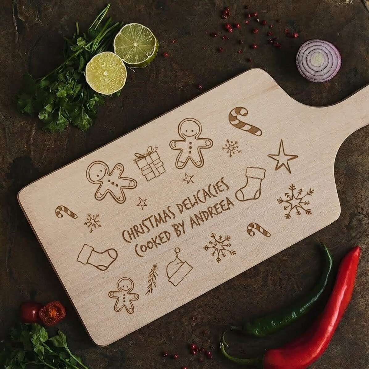 Picadora personalizada - Delicias navideñas