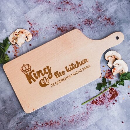 Tabla de cortar personalizada - King Of The Kitchen