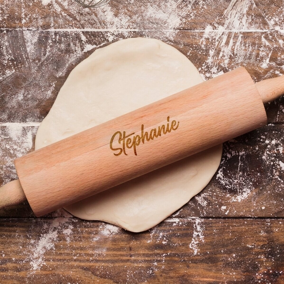 Molinillo de madera personalizado con tu nombre