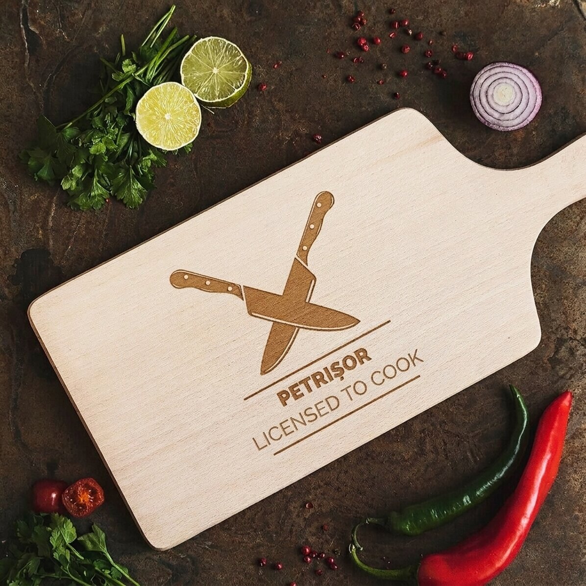 Picadora personalizada - Con licencia para cocinar