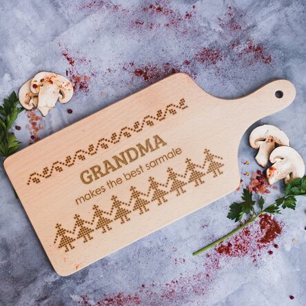 Authentic Romanian custom chopping board