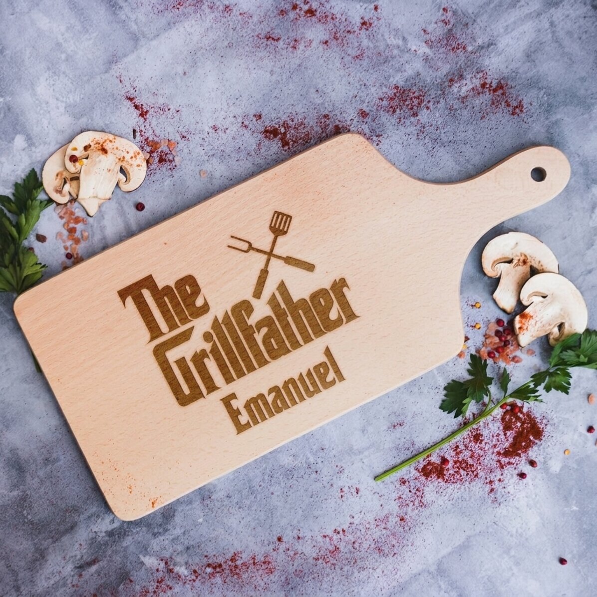 Tabla de cortar personalizada - The Grillfather