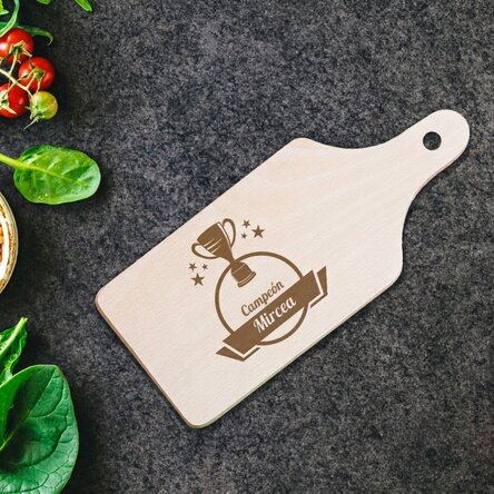 Mini tabla de cortar personalizada - Cocinero campeón