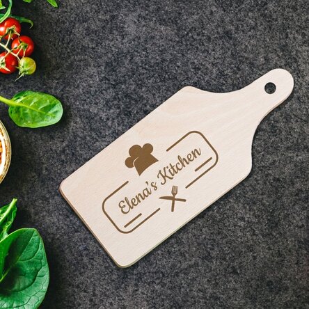 Personalised mini chopping board - Logo for chefs